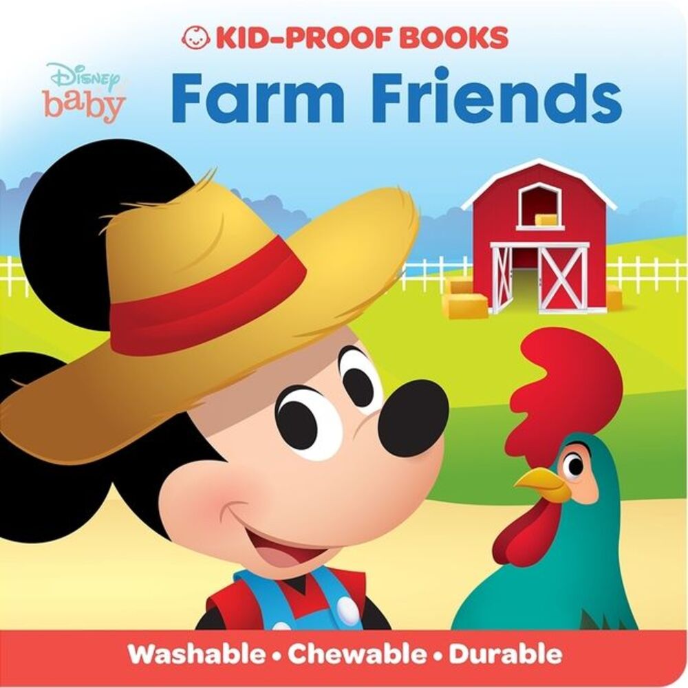 Disney Baby: Farm Friends Kid-Proof Books -- Pi Kids